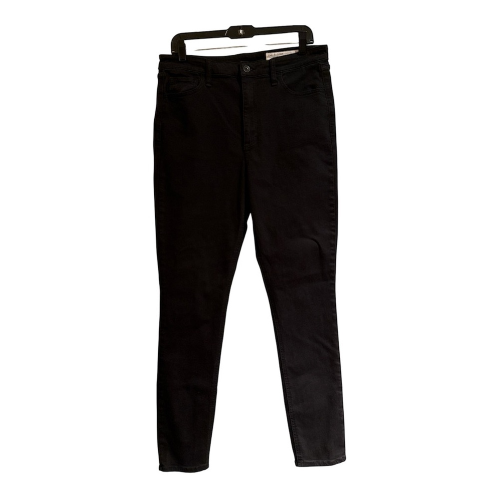 Rag & Bone Tina High Rise Skinny-black jeans